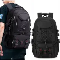 Gotel Grote Waterdichte Rugzak 60L voor Laptop 17" - Ideaal voor Reizen & Trekking