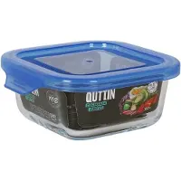 Quttin Lunchbox Blauw Vierkant 12 x 12 x 5,3 cm 300 ml