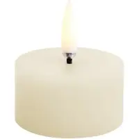 Uyuni Led Waxinelichtje | Ivoor | 5 x 2,8 cm