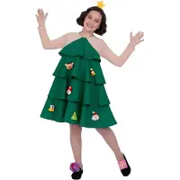 MOM Luxe Meisjes Kerstboom Kostuum