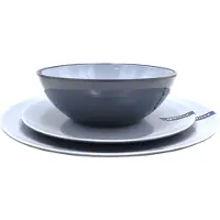 Gimex - Vivid Line - Servies - Grijs - 12-Delig