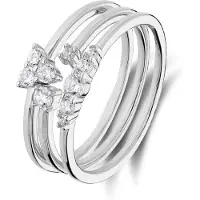 Lucardi Ring 'Statement' zilver
