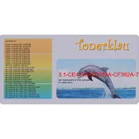 PrintAbout Toner 304A (CC532A) Geel geschikt voor HP