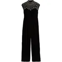 Love & roses Jumpsuit goud / zwart / zilver / transparant