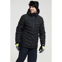 Mountain Warehouse Heren Vulcan III Ski jas (Zwart)