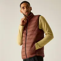 Regatta Heren Marizion Gewatteerd Gilet (Verbrande Henna)
