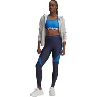Under Armour Geribde compressieleggings voor dames (Blauw)