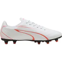 Puma Heren Vitoria FG/AG Voetbalschoenen (Wit, Rood)