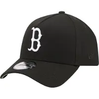 New Era 9Forty Boston Red Sox-honkbalpet (Zwart/Wit)