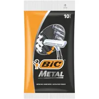 BIC Metal Wegwerpmesjes Heren - 10 stuks, Enkel Mesje