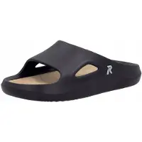Rieker Heren Klompen U3350-00 Zwart Maat 44 EVA