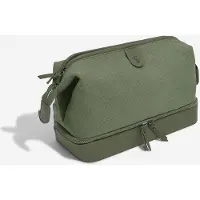 Stackers Grote Groene Canvas Wash Bag - Ruim en Georganiseerd