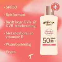 Hawaiian Tropic - Glowing Protection Lotion SPF 50 - 6 x 75 ml - Voordeelverpakking