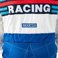 Sparco Martini Racing Racepak Competition R567 Martini Racing Overall - Blauw - Maat 48
