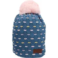 Sterntaler Baby Muts met Pompon - GOTS Katoen - Diamantpatroon