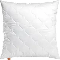 Sleepling 196134 Comfort 100 hoofdkussens, sierkussen, bankkussen, Ökotex, wasbaar tot 60 graden, Made in EU, 45 x 45 cm, wit