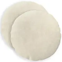 vidaXL - Kussensloop - 2 - pcs - HEERLEN - Crèmekleurig - Ø - 40 - cm
