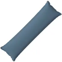 vidaXL Kussensloop HOUTEN Jeans Blauw 40 x 145 cm Faux Linnen