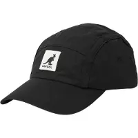 Kangol Heren 6 Paneel Baseball Cap (Zwart)