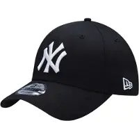 New Era Volwassen unisex New York Yankees Baseballpet (Zwart/Zilver)