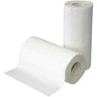 Cleaninq Keukenrol Cleaninq 2-laags 50vel 16x2rol wit