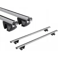 Amos Dakdrager AERO voor Volkswagen Touran MPV (2003-2009) op Dakreling
