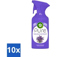 Air Wick 10 x - Luchtverfrisser Spray - Paarse Lavendel - 250ml - Voordeelverpakking - 10 stuks