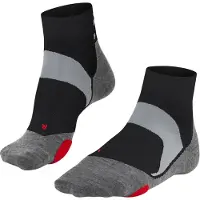 Falke BC5 anti-blaar katoen functioneel materiaal fietssokken unisex zwart - maat 37-38