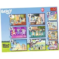 Trefl Puzzel 10 in 1 Story of Bluey