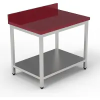 CombiSteel 700 SNIJ WERKTAFEL BODEMSCHAP DEMONTABEL 1200 - 7333.1610 - Horeca & Professioneel
