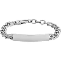 Fossil armband JF04164040 Drew zilverkleurig male