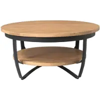 Starfurn Salontafel Paras 90cm Naturel Mangohout