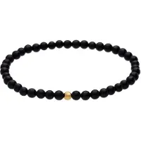 Lucardi Armband goud / zwart