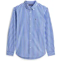 Tommy Hilfiger Best Level Class Regal Blue/stripe Size: XL | Casual Shirts Outlet | Heren | Blauw