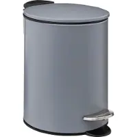 Konges Sløjd 5Five Afvalemmer Stijlvol & Compact - Softclose - 3L - Beton Grijs