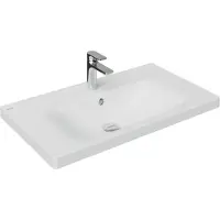 Creavit Eksen Wastafel – 80 cm – Wit