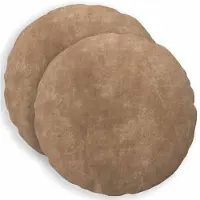 vidaXL Kussen met kussen HEERLEN 2 st Taupe Microfiber Fleece