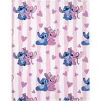 Aymax Fleece Deken Stitch en Angel Officiele Disney Licentie 110x150cm - Zachte Warme Plaid