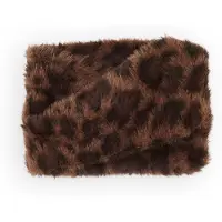 Z8 Meisjes Sjaals Victoria - Bruin - Maat ONESIZE