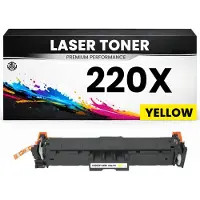 PrintAbout Toner 220X (W2202X) Geel Hoge capaciteit geschikt voor HP