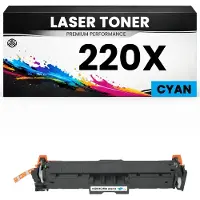 PrintAbout Toner 220X (W2201X) Cyaan Hoge capaciteit geschikt voor HP
