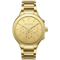 Police Analoog horloge goud