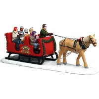 Lemax Caroling sleigh ride
