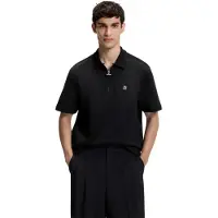 HUGO Dery 10231453 Red Korte Mouw Poloshirt