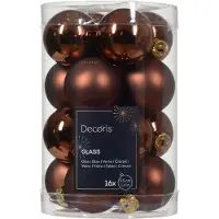 Kaemingk Kerstbal gls d3.5 cm esprss ass 16st kerst