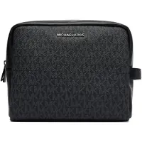 Michael Kors Heren Hudson toilettas zwart (OSFA), Casual, PVC 33F6LHDN3B