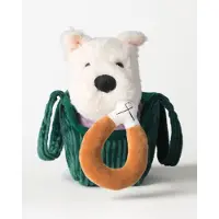 HEMA Knuffel Hond In Tas 21x19x10cm