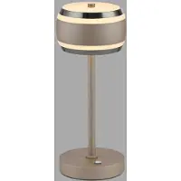 Paul Neuhaus Led Tafellamp Pure Falling Rings Bronce