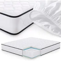Akord Springs Matras met Beschermer 180x200 cm / Spring Pocketveringmatras / Binnenveringsmatras / Pocketvering met 7 Comfortzones / Afneembare waterdichte tijk / H3 Hardheid
