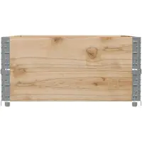 vidaXL Plantenbak 120x80 cm massief grenenhout